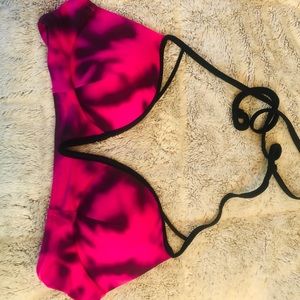 Medium Victoria secrets PINK swim top tie dye